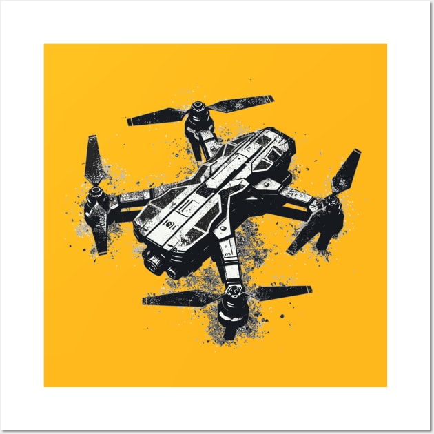 Drone Wall Art by Vehicles-Art